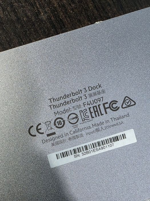 Docking station thunderbolt încărcător 130 w