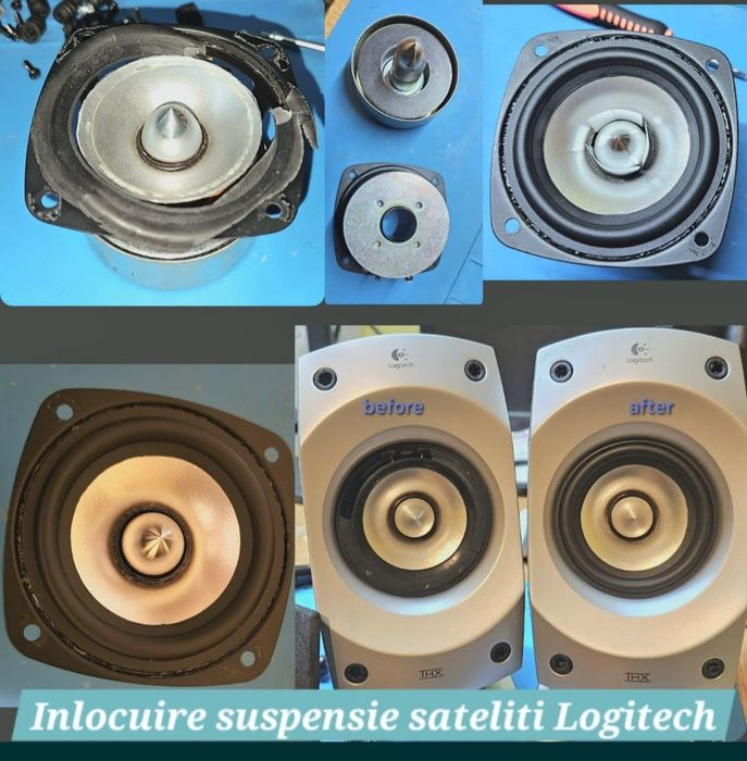 Piese Logitech Z906 Z5500 Reparatii Servisare