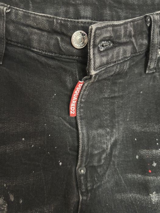 Dsquared2 черни дънки размер S / 33