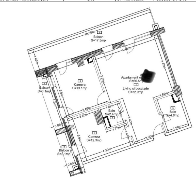 Apartamente de 2-4 camere pe strada Frunzisului — fotografia 1