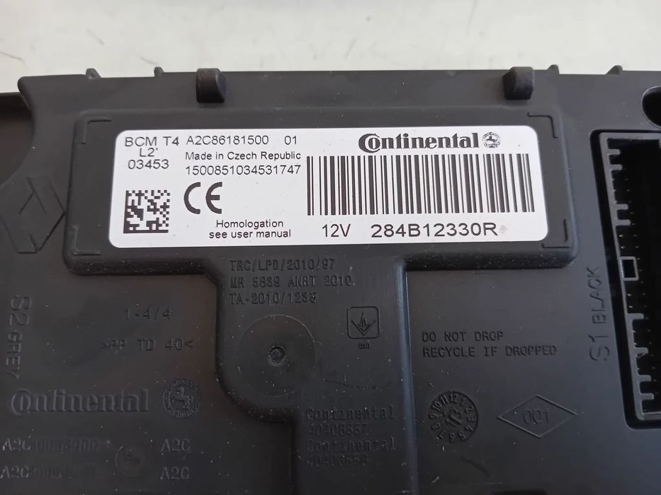 Calculator Modul Confort BCM Dacia Duster Cod 284B12330R Motor K9K838 4x4