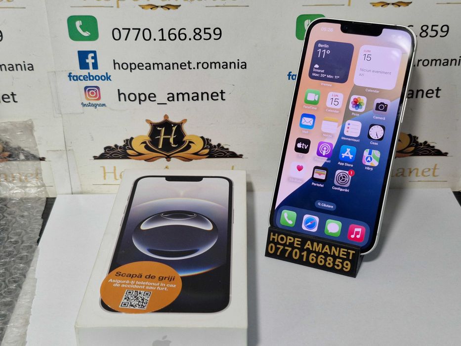Hope Amanet P10/iPhone 16e 128GB 100 % bateria