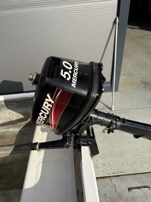 Barca fibra cu motor