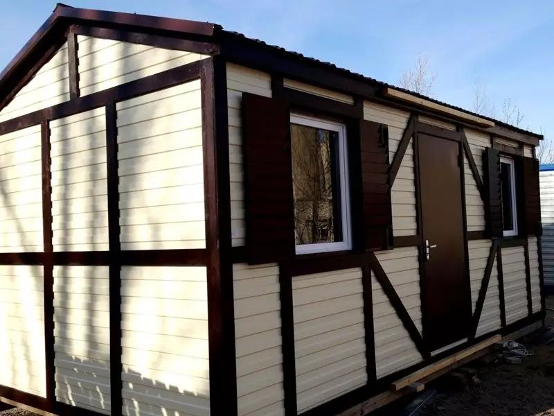 Модульный каркас дома, дом бытовка