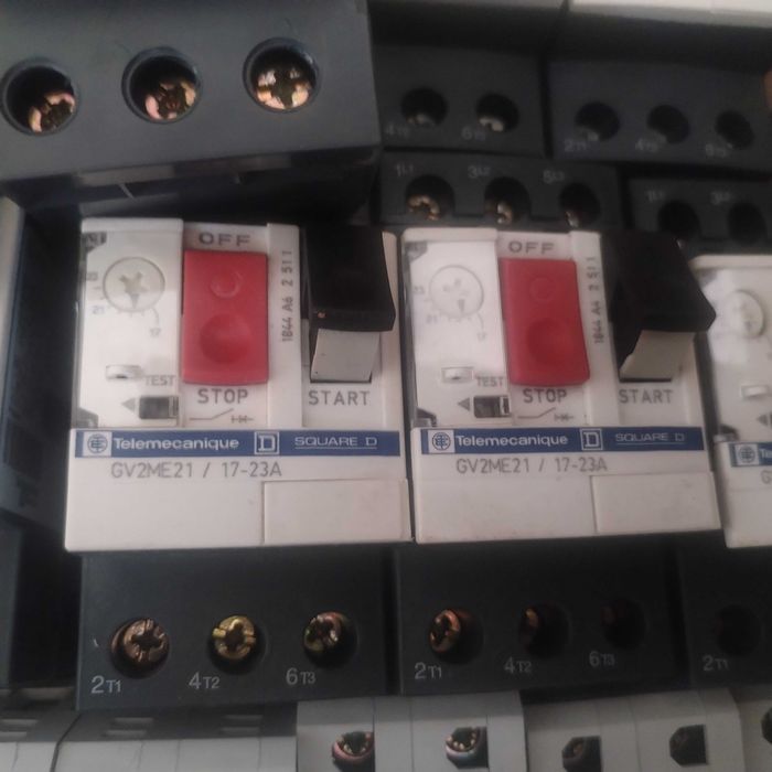 relee termice- Disjunctoare Motoare electrice. Siguranțe Socomec / Schneider / Telemecanique