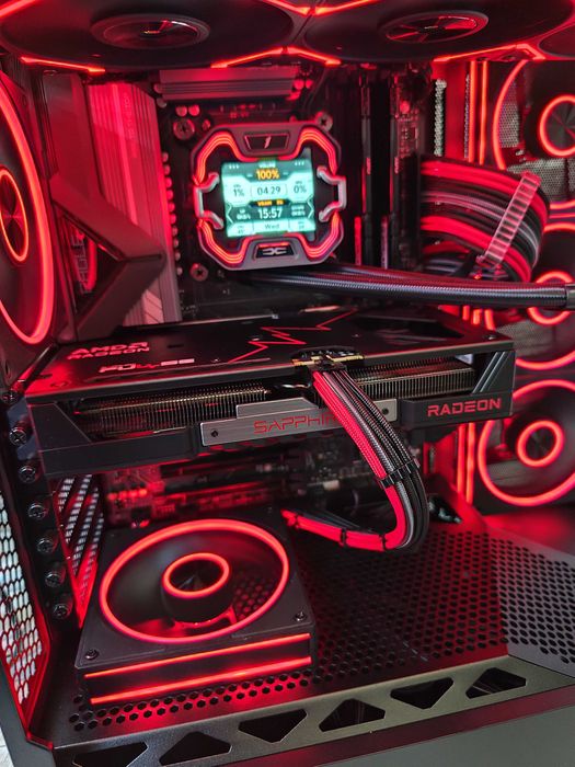 Calculator / PC Gaming AM5 – Ryzen 5 7500X3D + RX 9060 XT 16GB + 16GB DDR5 + Cadou