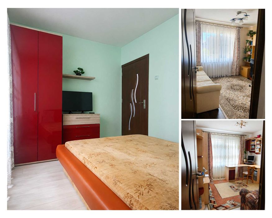 Apartament 4 camere decomandat de vânzare - mobilat si utilat