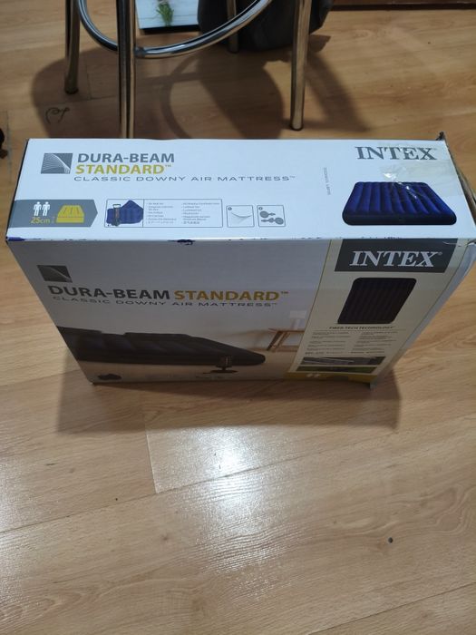 Большой надувной матрас intex