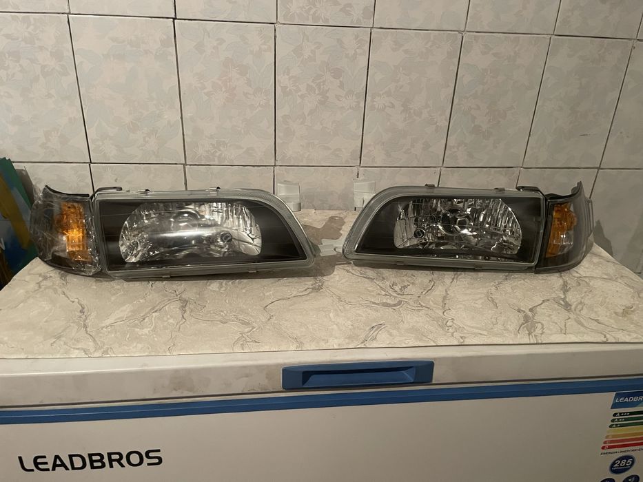 Фары королла ае100 (хрусталь)