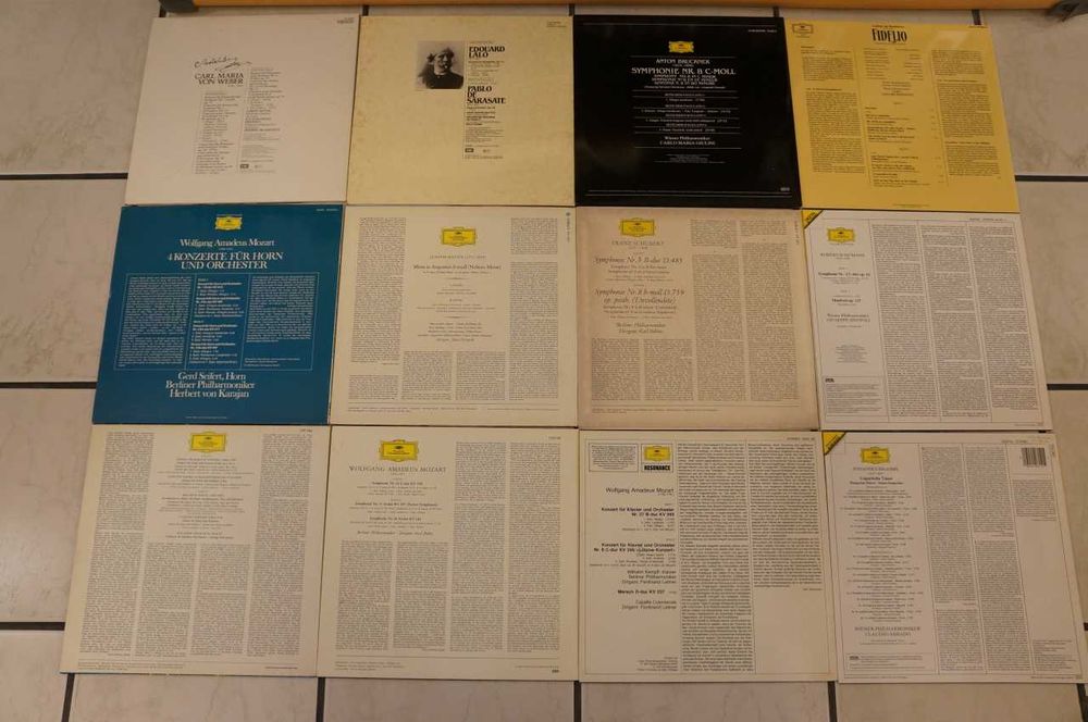 37 грамофонни плочи класика EMI, DECCA,PHILIPS