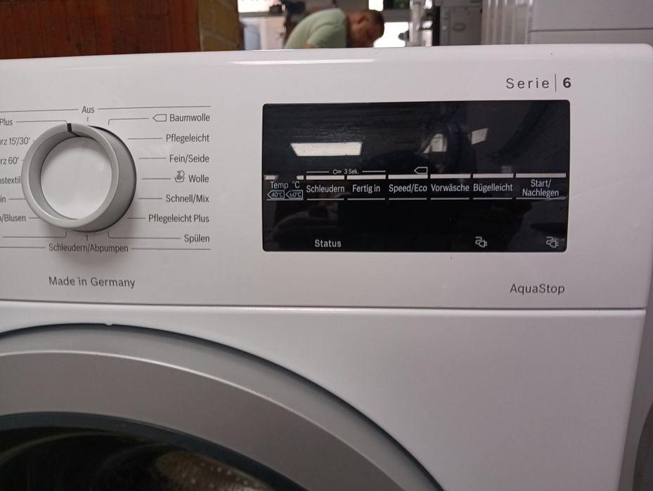 Пералня Бош Bosch Serie 6 A+++ 8кг 2 години гаранция Made in Germany!