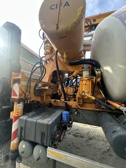 Pompa de beton cifa autobetoniera