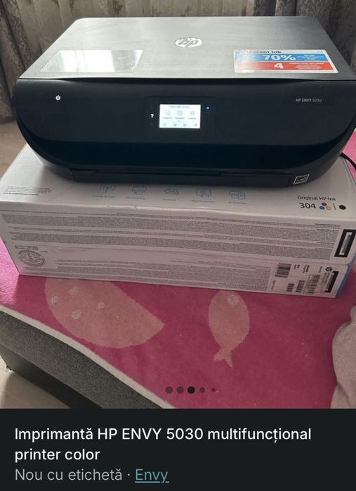 Imprimantă HP ENVY 5030 multifunctional printer color