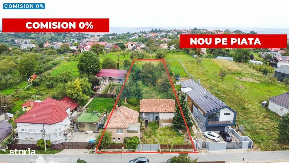 Teren in Feleacu | 1800mp | Cu utilitati