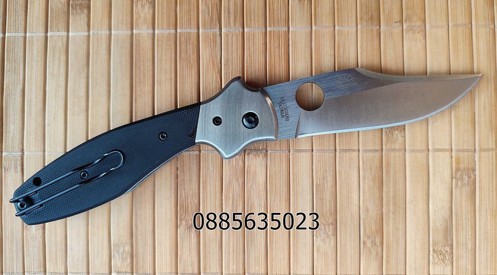 Сгъваем нож Spyderco Schempp Bowie / Schempp EuroEdge