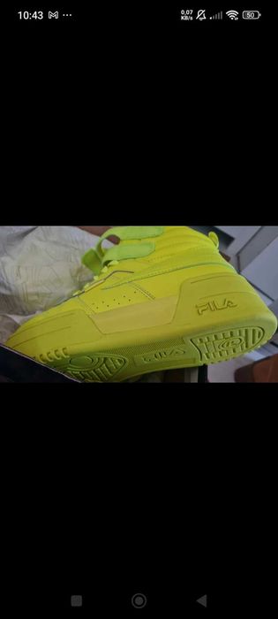 Ghete Fila Verde Green Neon Glezna