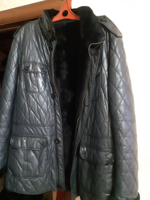 Мужская дублёнка натуральную