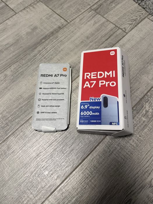 Redmi A7 pro black nou, dual sim, 128GB, 4GB RAM