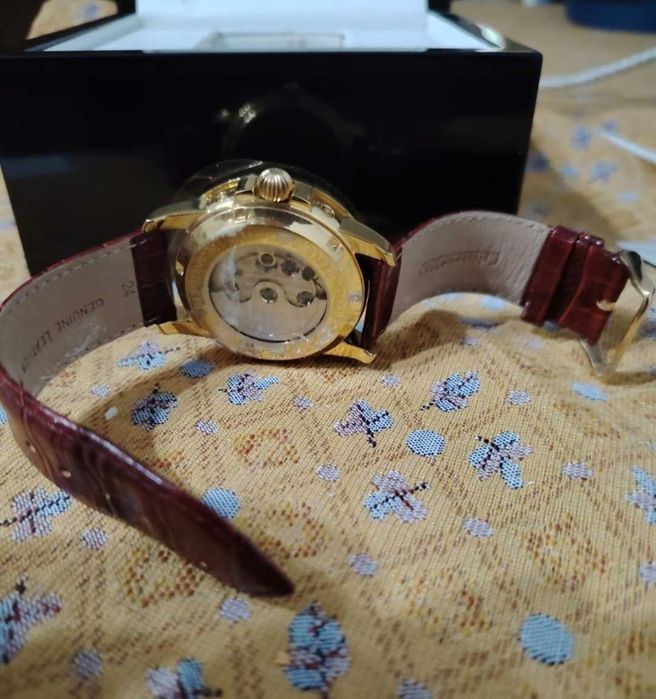 Ceas  automatic Calvaneo dual time origina