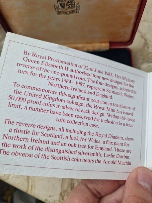 Сребърен сет Кралица Елизабет II