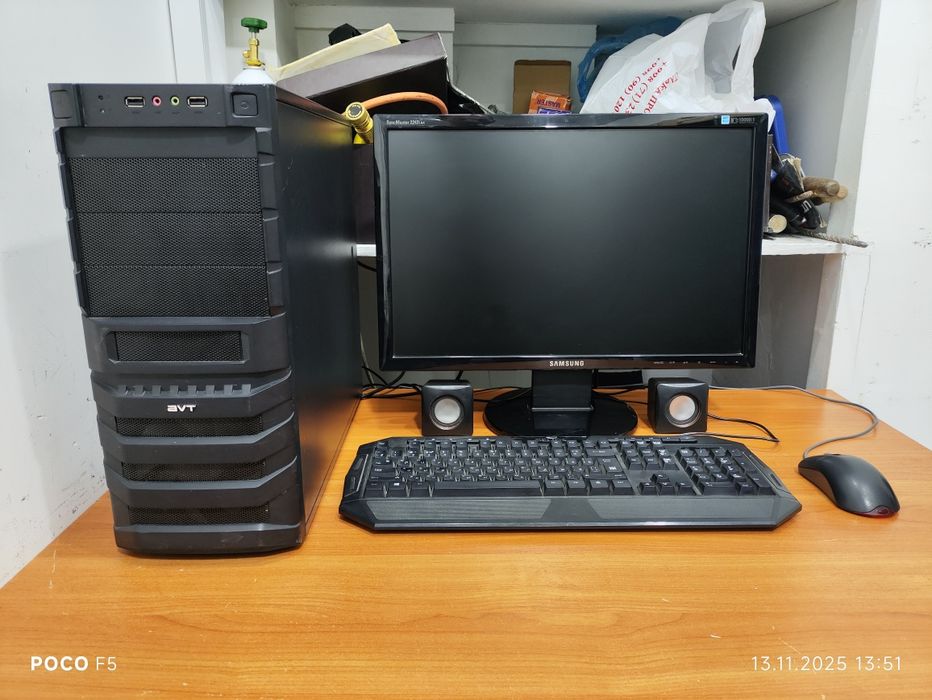 Бюджетный игровой компьютер комплект DDR4