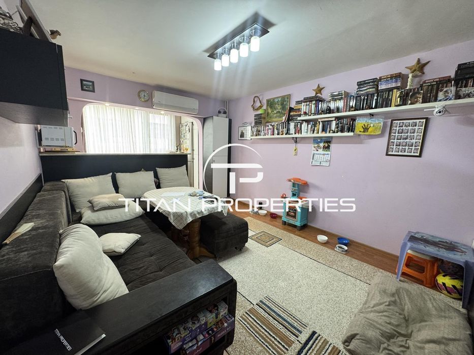 Ексклузивна оферта! Двустаен панелен апартамент с ДВЕ спални в кв. Из