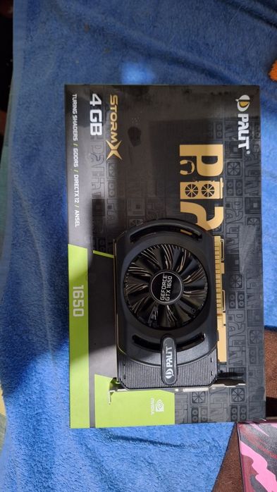 Видеокарта 1650 на 4 гб