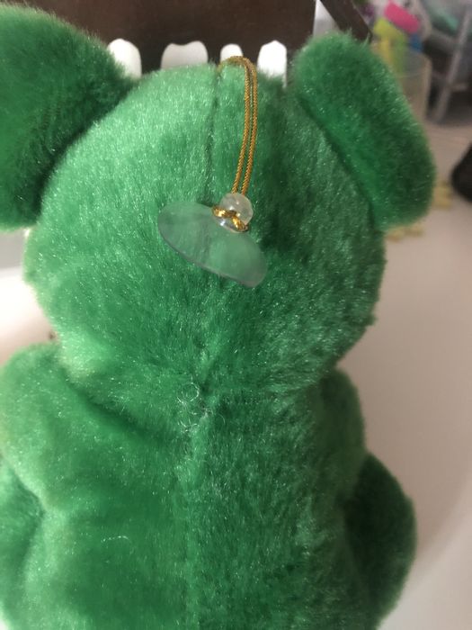 игрушка зеленая мышка