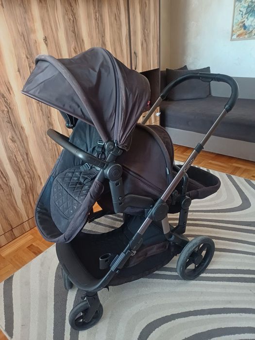 Icandy количка за близнаци