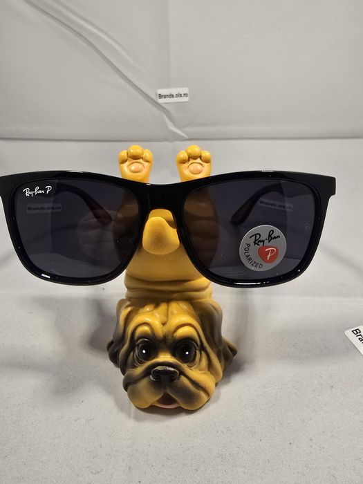 Ochelari de soare polarizati Ray-Ban RB803, Black, Made in Italy