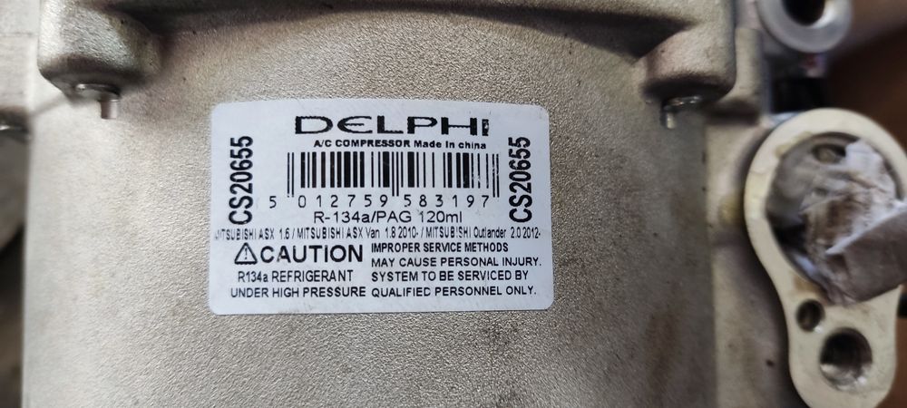 Compresor A/C Mitsubishi ASX Lancer Outlander