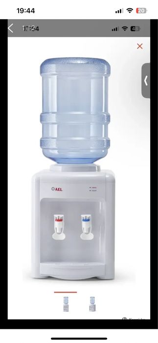 Кулер для воды бір рет қолданылған