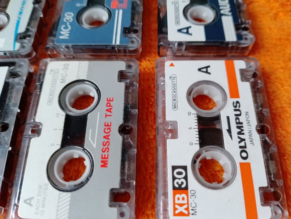 Microcasete audio reportofon