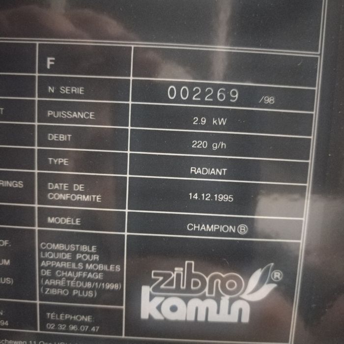 Zibro komin 2200w топлителна печка натечна ГАЗ, течен парафин, керосин
За отопление на