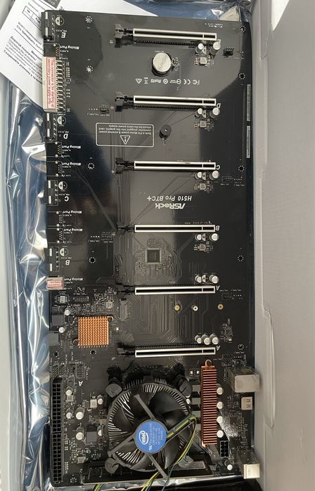 Материнская плата ASRock H510 PRO BTC+