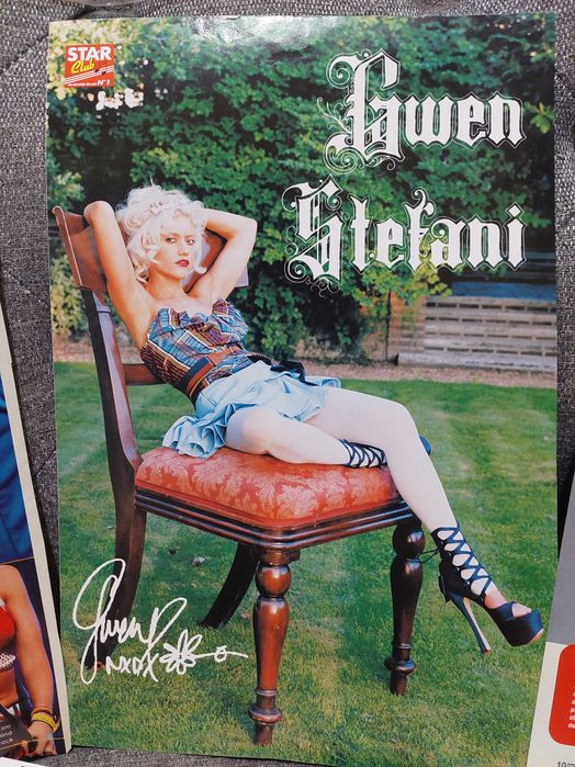 Colectie de articole cu Gwen Stefani No Doubt PLUS miniposter