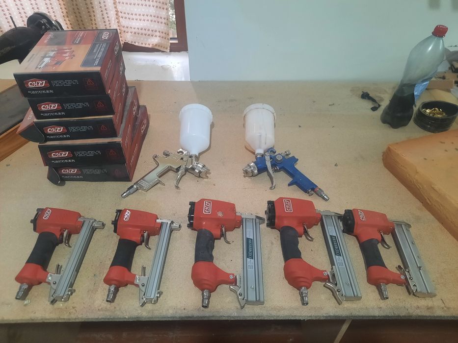 Воздушные степлеры и пулевизатор