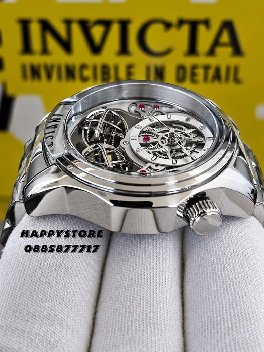 INVICTA Specialty Silver full metal 48 mm, Инвикта нов мъжки часовник