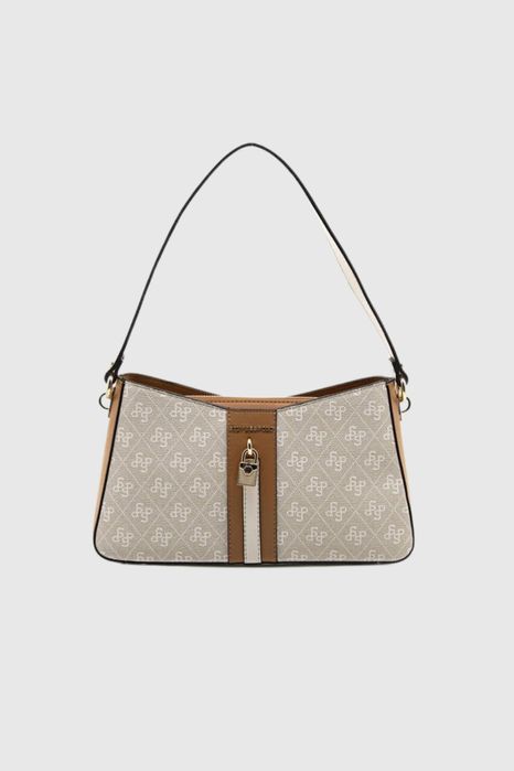 НОВО! ЛИКВИДАЦИЯ! Дамска чанта с мини катинарче Silver&Polo