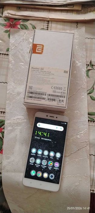 Redmi 4x 3/32gb процессор 8 ядер