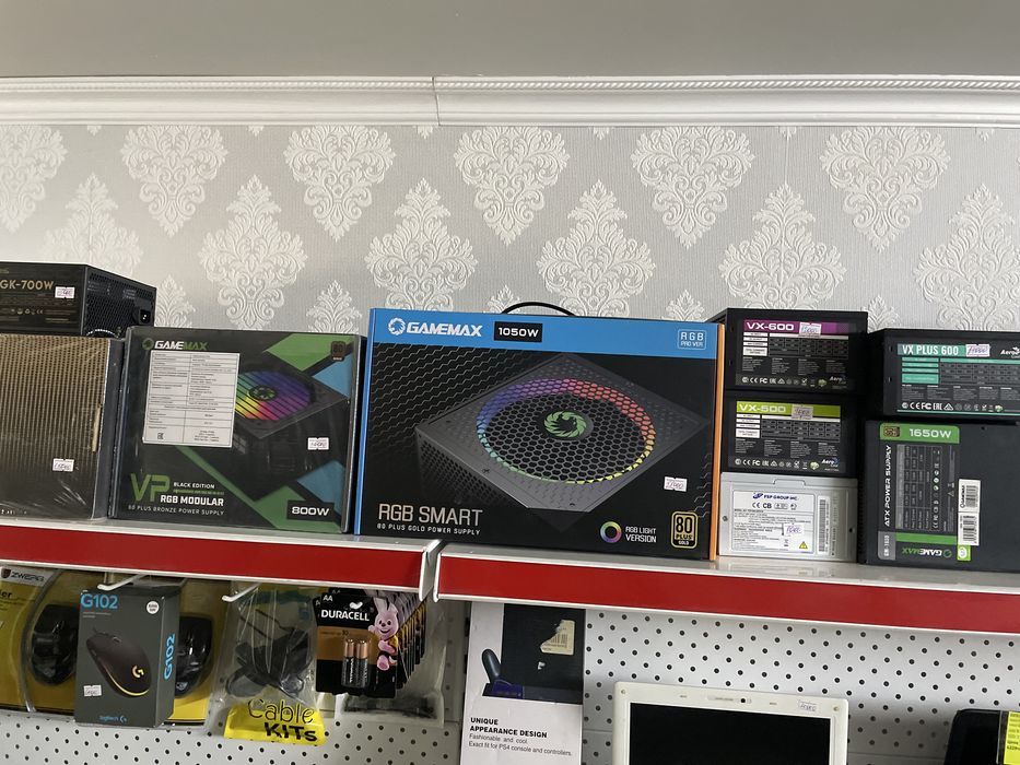 Блок питания 500w, 6-8pin на видеокарту