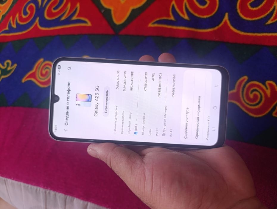 Samsung A25 5G память 128