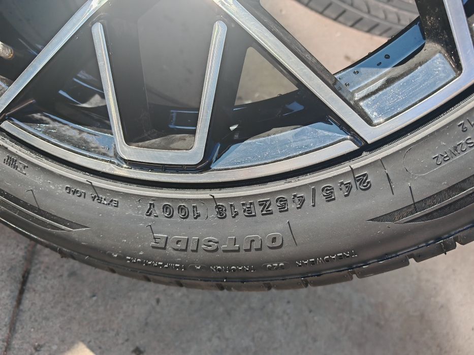 Vand roti de vara pentru bmw seria 5 F10 pe 18