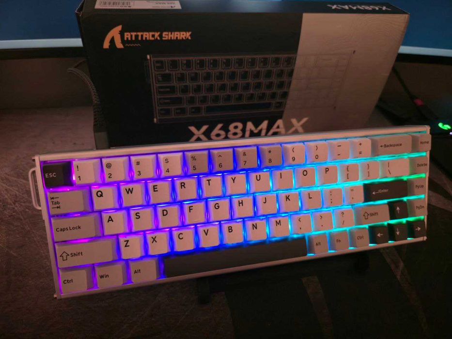 Tastatura Attack Shark X68MAX HE Aluminiu Magnetic Rapid Trigger 8K