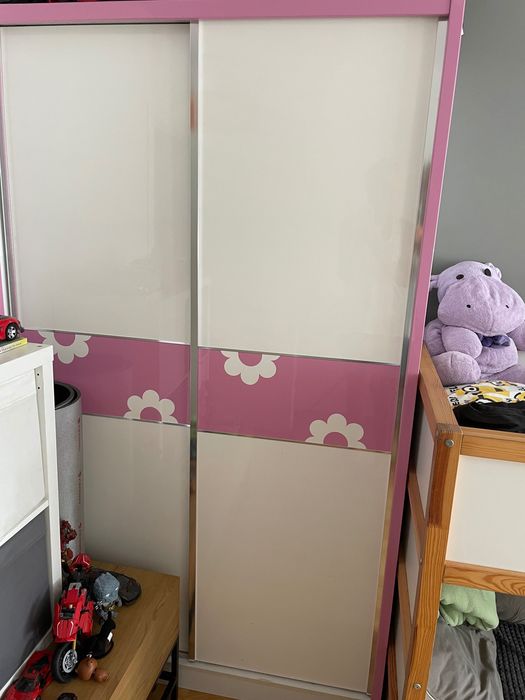 Детски гардероб мдф гланц