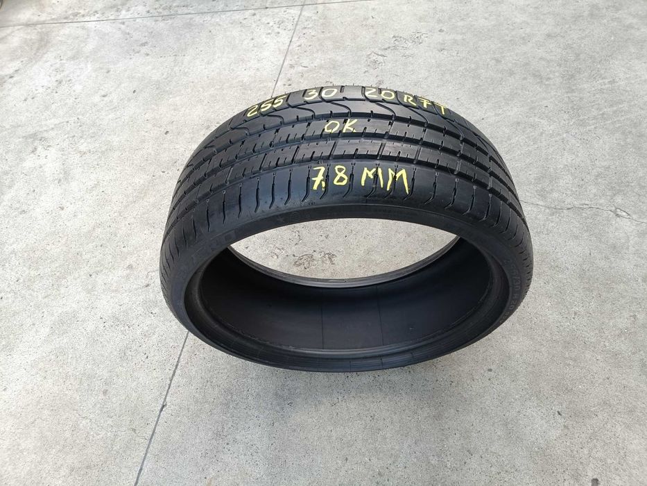 O anvelopa vara 255 30 20 pirelli p zero profil de 7,8 mm