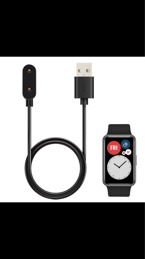Зарядни за Huawei watch Fit/Mini/Fit 2/Es/4x/Honor band 6,band 7 гр ...