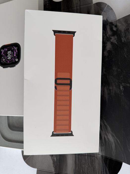 Оригинална каишка за Apple Watch Alpine Loop Зелена,синя