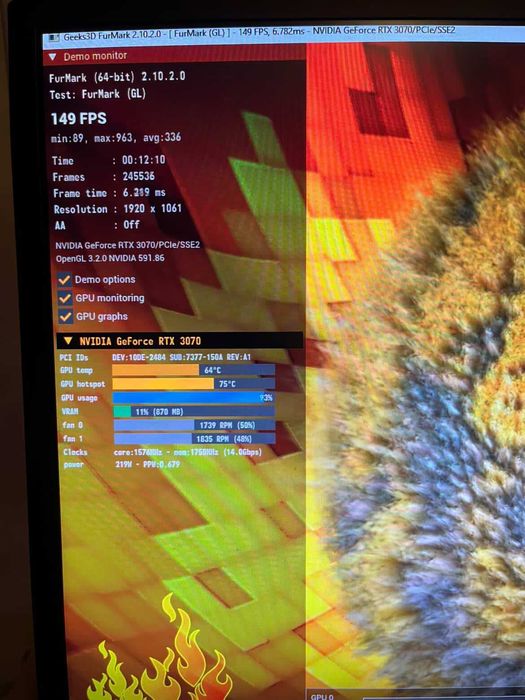 Геймърски компютър Ryzen 7 5700x | Rtx 3070 | 32GB Ram | 1TB Ssd |