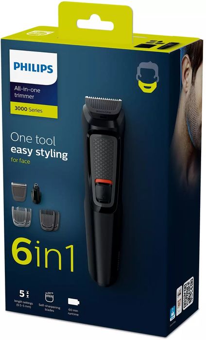 Оригинальный Philips Trimmer Триммер для бороды и для носа